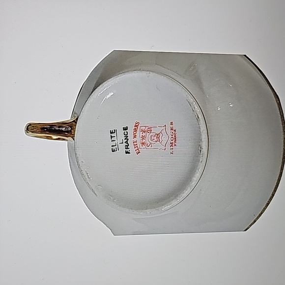 Haviland Limoges France Coffee Tea Cups Gold Silver Anniversary 11 pcs - Picture 4 of 11